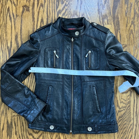 Real lambskin leather jacket - Picture 9 of 9